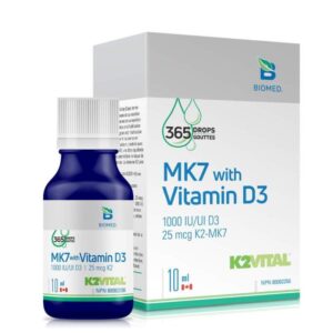 Biomed MK7 with D3 Drops 10 ml